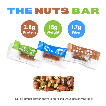 THE NUTS BAR 63 BARS（For overseas shipping only）