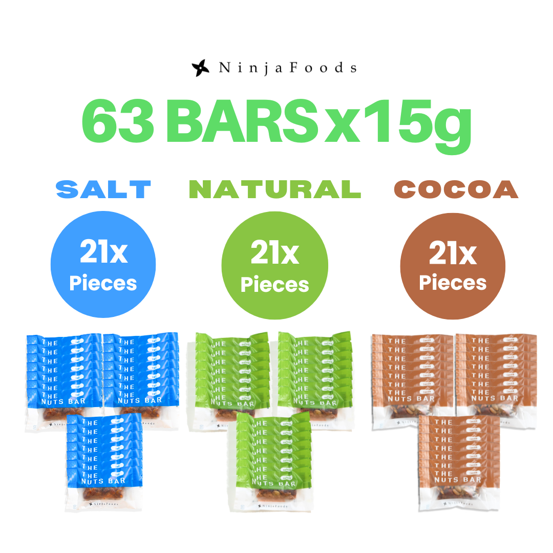 THE NUTS BAR 63 BARS（For overseas shipping only）